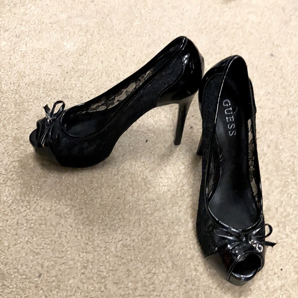 Black heels